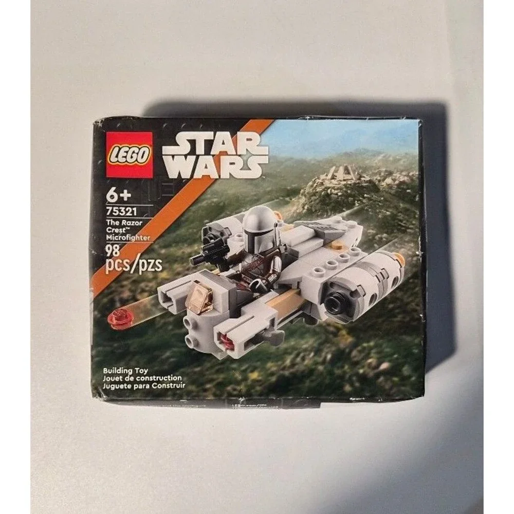 LEGO Star Wars Microfighter Razor Crest 75321 New Factory Sealed Damaged Box